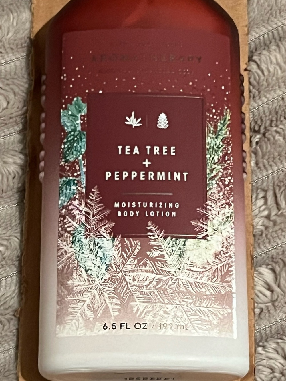Tea tree and Peppermint Moisturizing Body Lotion